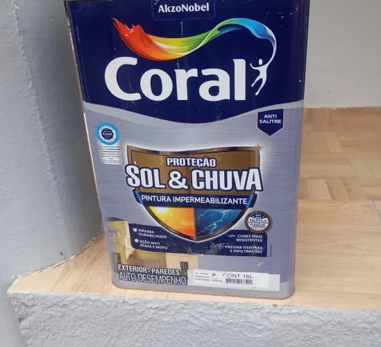 Vendo tintas Sol chuva lata $280