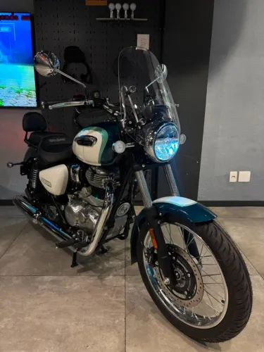 Royal Enfield Meteor 350 AURORA GREEN - JOÃO OLIVEIRA
