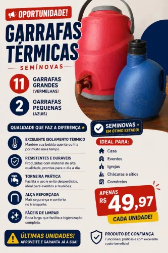Garrafas termicas