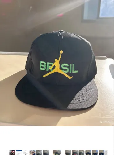 Boné Jordan x Brasil Bordado