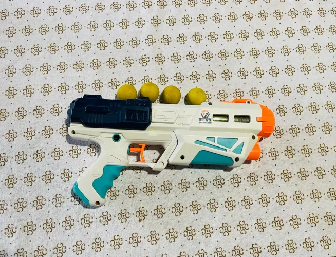 Pistola lançador 2 em 1 (água e bolas) V Toys