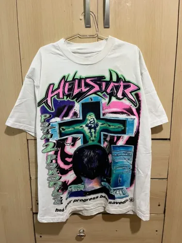 Camisa Hellstar branca - M