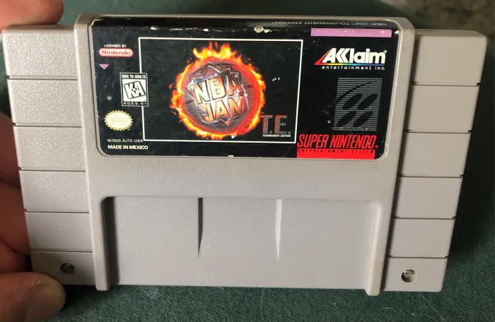 Super Nintendo Snes NBA Jam Tournament Edition 100% Original