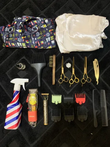 Material completo barbearia