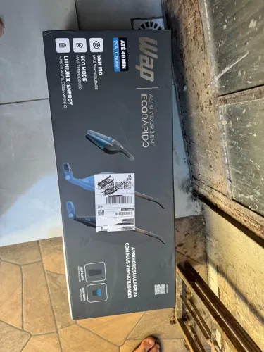 Aspirador de pó eco 2 em 1