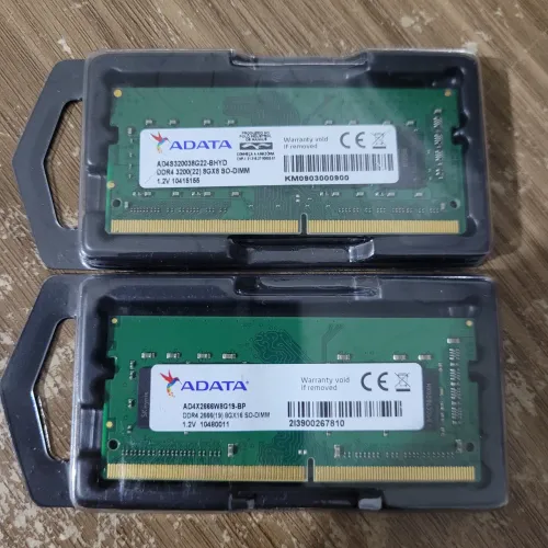2 memória RAM Notebook 8gb DDR4 2666mhz