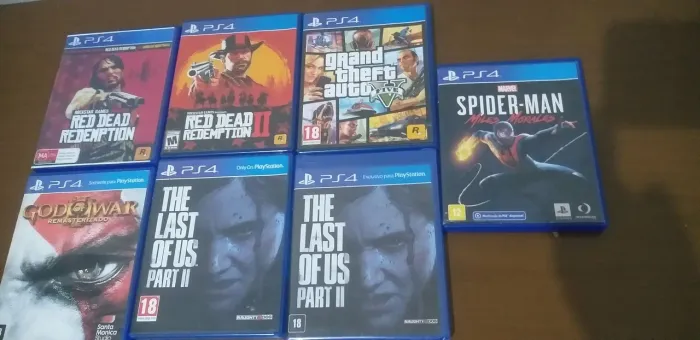 JOGOS DE PS4 ORIGINAIS
