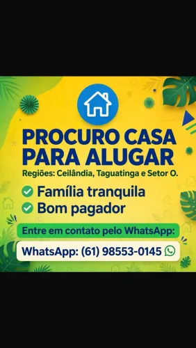 Procura casa para alugar entre em contato