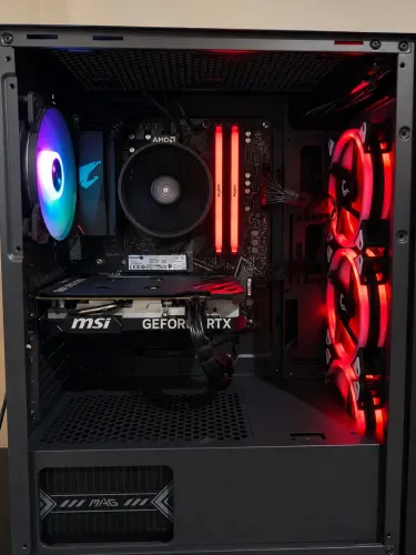 Gabinete Cougar + Fonte 500W | Excelente Estado