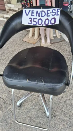 Cadeira hidráulica cabeleireiro