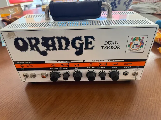 Amplificador Cabeçote Valvulado Guitarra Dual Terror