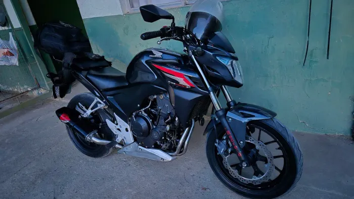 Cb500f  troco por ultilitario saveiro strada montana..