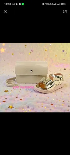Kit sandalias y bolsa menina