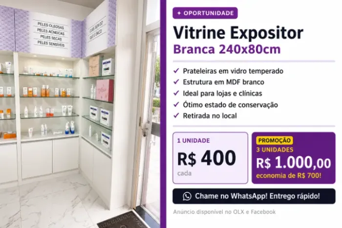 Vitrine expositora