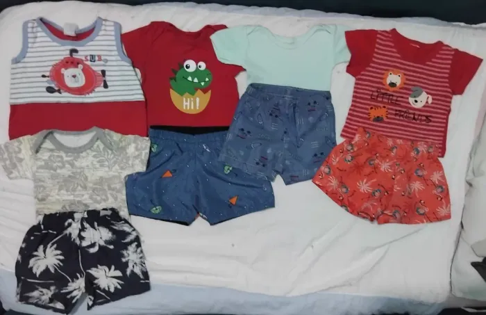 Roupas bebe menino tamanho p