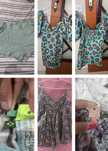Lote 12 roupas farm/ dress to/ oh boy/ shein