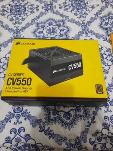 Fonte Corsair Cx550 550w 80 Plus Bronze Preto