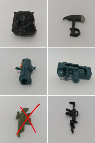 Comandos em ação e acessórios 