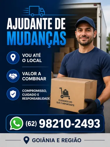 Ajudante de mudanças e fretes 