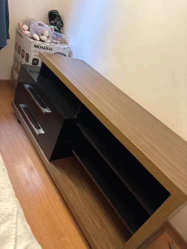 Rack para sala ou para TV - 2 gavetas excelente estado