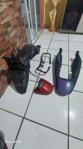 Traseira completa FAN 125 2009 á 2013