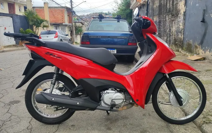 Honda biz 2026 vermelha