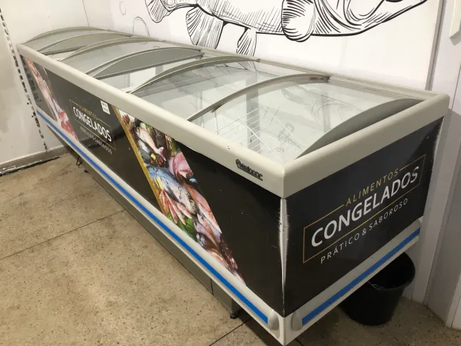 Freezer ilha 3 metros 