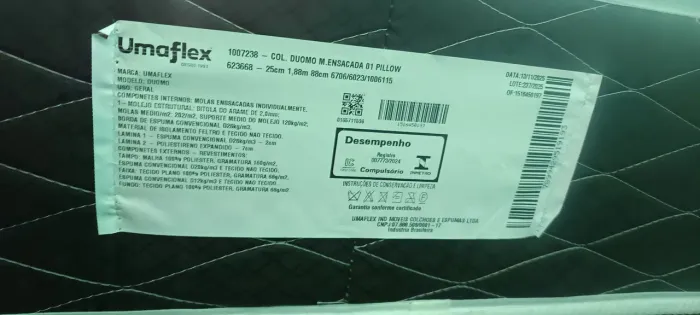 Box (baú) + colchão Solteiro - NOVO
