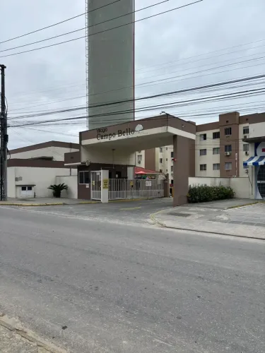 Apartamento para alugar, 2 quartos, semi-mobiliado, salão de festas, em Fundos - Biguaçu -