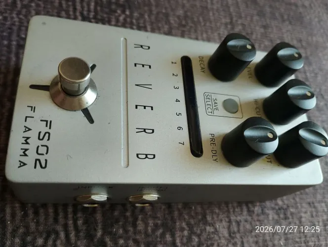 Pedal de Reverb flamma