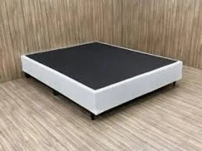 Base Box Casal em Corino ou Suede em Várias Cores, Pague na Entrega, Cartão 12x!