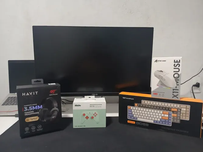 Monitor gamer ASUS TUF 240HZ 27" + PERIFERICOS 