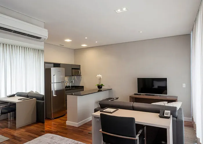 Flat para Locação na Vila Olímpia ? FL Residence para locação sem fiador.