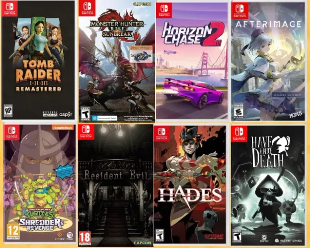 Jogos Switch (LEIA A DESCRIÇÃO)