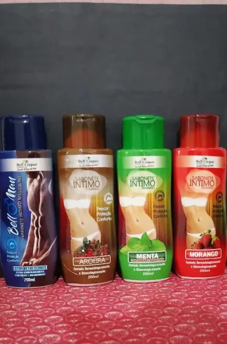 Sabonete íntimo da Bell Corpus, a unidade está saindo a 7,00.