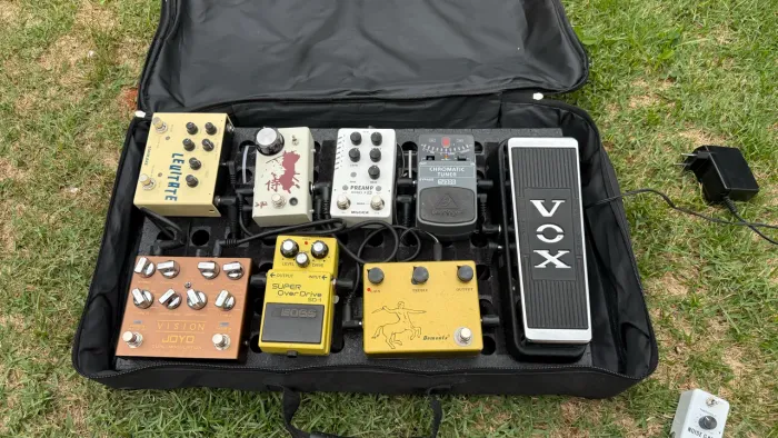 Set pedal guitarra - vendo completo ou pedais avulso