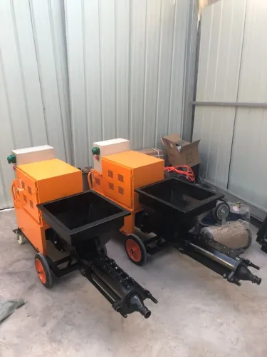 Máquina de reboco projetado
