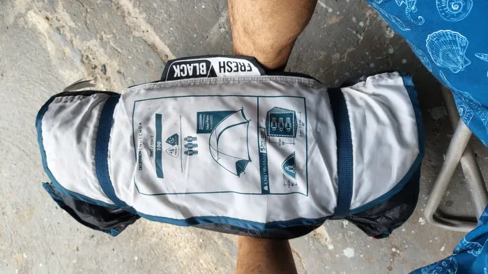 Barraca quechua 3 pessoas fresh black,,,NAO ACEITO OUTRA OFERTA A NAO SER O VALOR anuncio