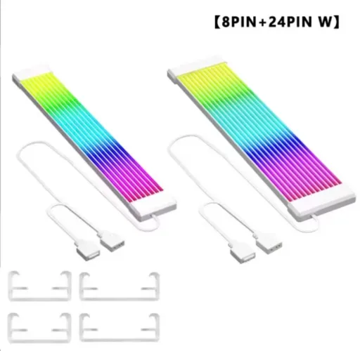 250,00 o kit 24pin + 8pin ARGB