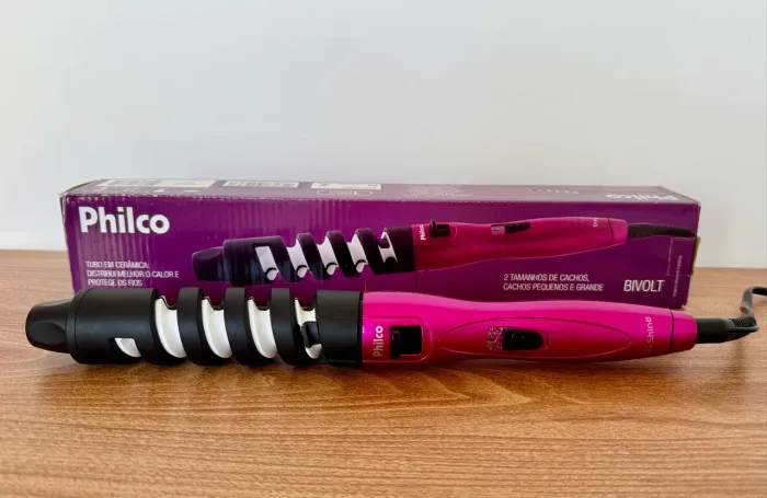 Modelador de cachos Philco Duo Shine
