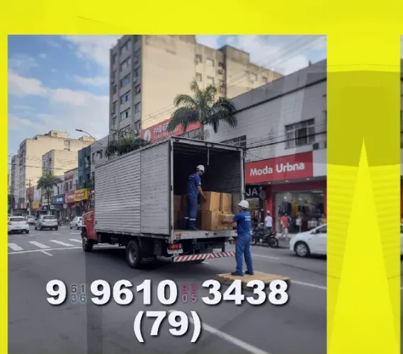 Frete rápido e seguro! Profissionais prontos para te atender!