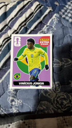Figurinha lendária Vini Jr