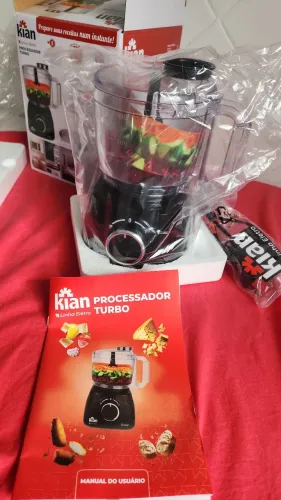Processador de alimentos Turbo Kian 1L 