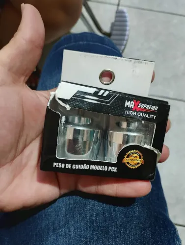 Peso de guidão modelo PCX NOVO