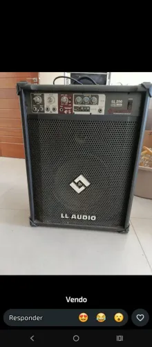 Caixa de som LL AUDIOo(amplificadora)