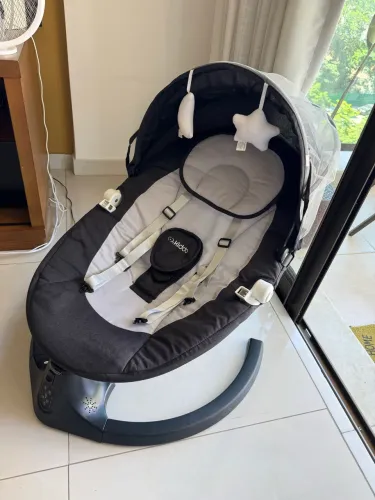 Cadeira De Balanço Bebe Automatica Loop Kiddo