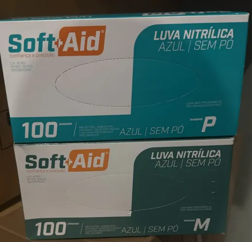 Luvas nitrilica 10$