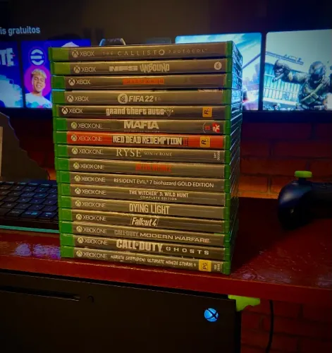 Jogos xbox one e séries x