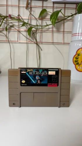 Fita cartucho Super Nintendo (SNES) Super Star Wars Return of the Jedi (Original)