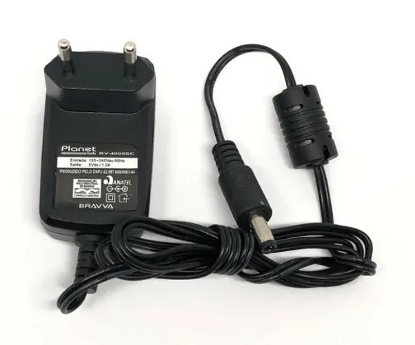 Fonte Para Equipamentos Eletrônicos Saída 5V ou 1,5mAh Produto Novo